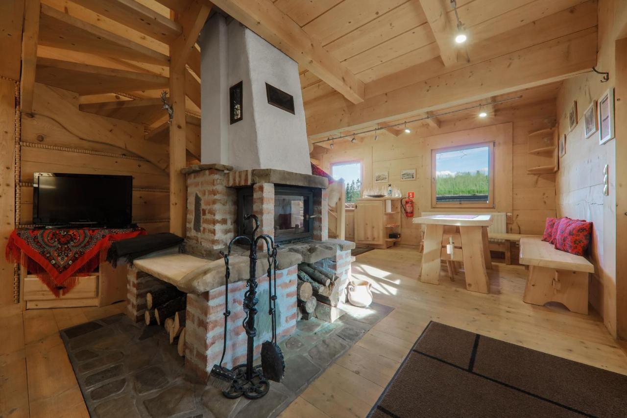 Alpejska Szarotka Villa Nowe Bystre Kültér fotó
