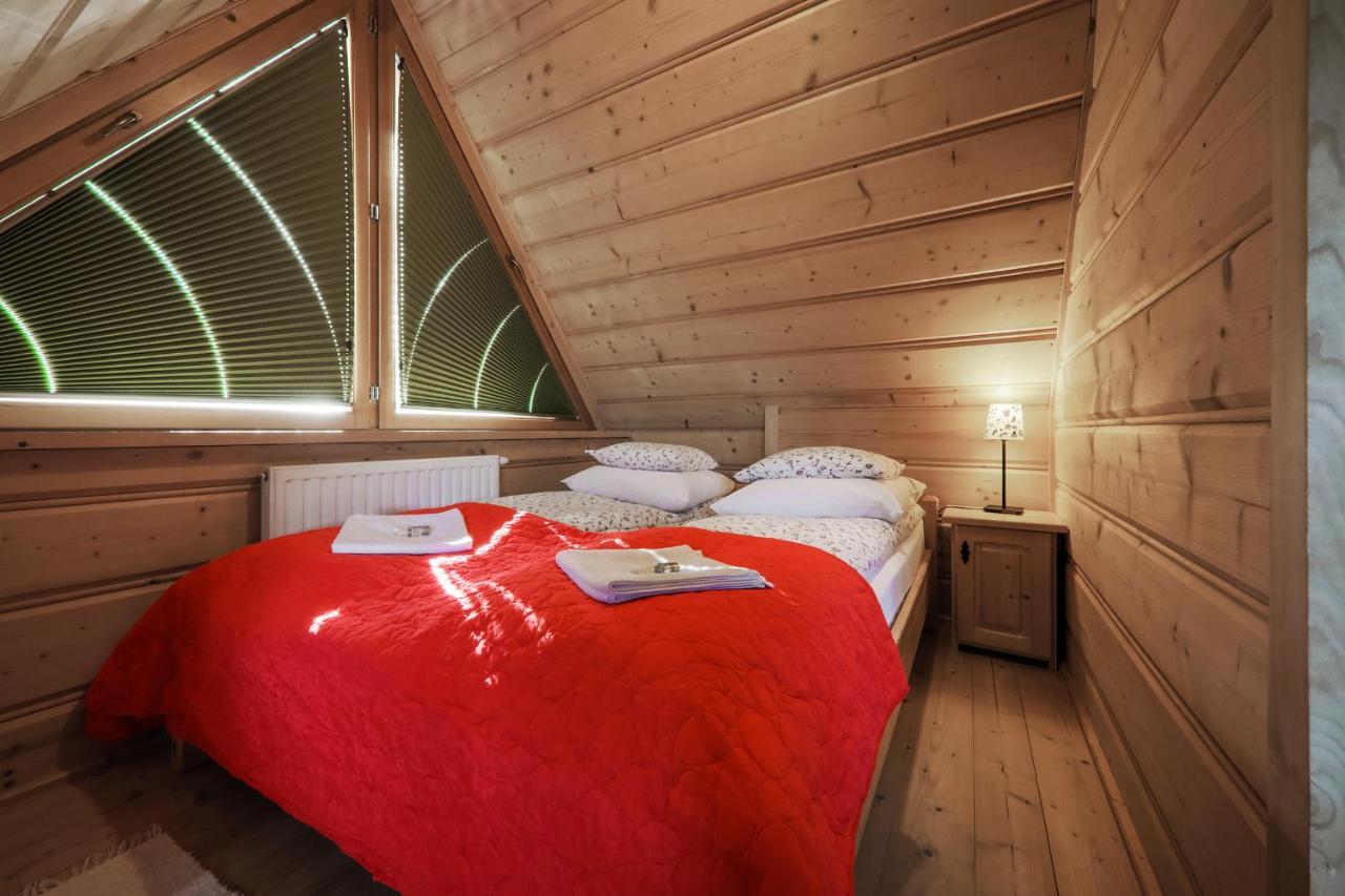 Alpejska Szarotka Villa Nowe Bystre Kültér fotó